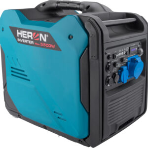 HERON, Elektrocentrála invertorová tichá 1F, 5,5kW, dialkové ovládanie