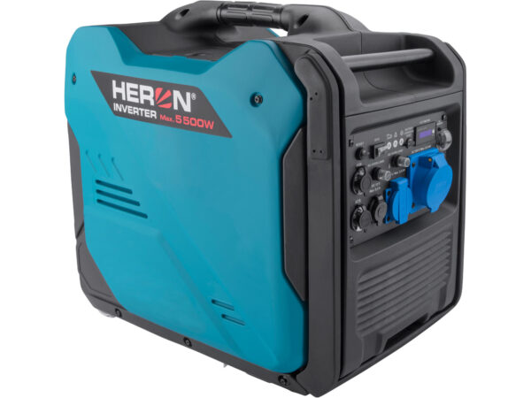 HERON, Elektrocentrála invertorová tichá 1F, 5,5kW, dialkové ovládanie