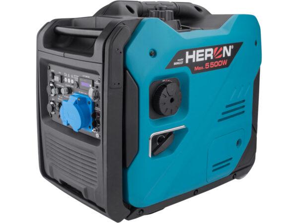 HERON, Elektrocentrála invertorová tichá 1F, 5,5kW, dialkové ovládanie