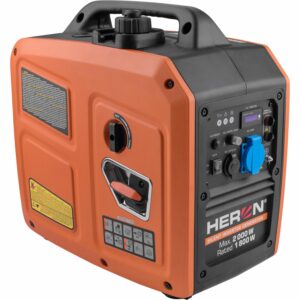 HERON, Elektrocentrála invertorová tichá 1F, 2,0kW, ručný štart