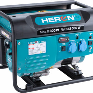 HERON, Elektrocentrála rámová benzínová 1F, 2,3kW