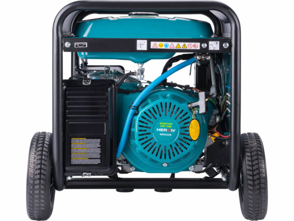 HERON, Elektrocentrála benzínová a plynová 1F, 8,2kW, 17HP, možnosť ATS