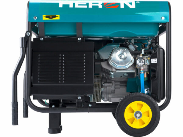 HERON, Elektrocentrála benzínová a plynová 3F, 5,5kW (400V) 2x2kW (230V), elektrický štart