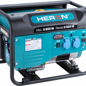 HERON, Elektrocentrála rámová benzínová 1F, 2,8kW