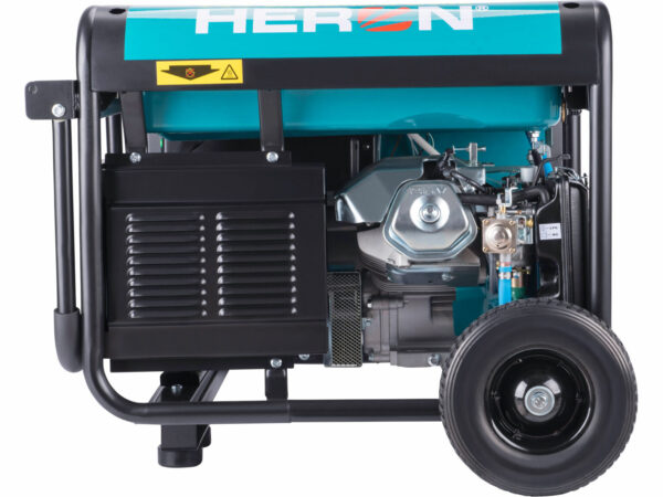HERON, Elektrocentrála benzínová a plynová 1F, 8,2kW, 17HP, možnosť ATS