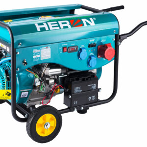 HERON, Elektrocentrála benzínová a plynová 3F, 5,5kW (400V) 2x2kW (230V), elektrický štart HERON, Elektrocentrála benzínová a plynová 3F, 5,5kW (400V) 2x2kW (230V), elektrický štart